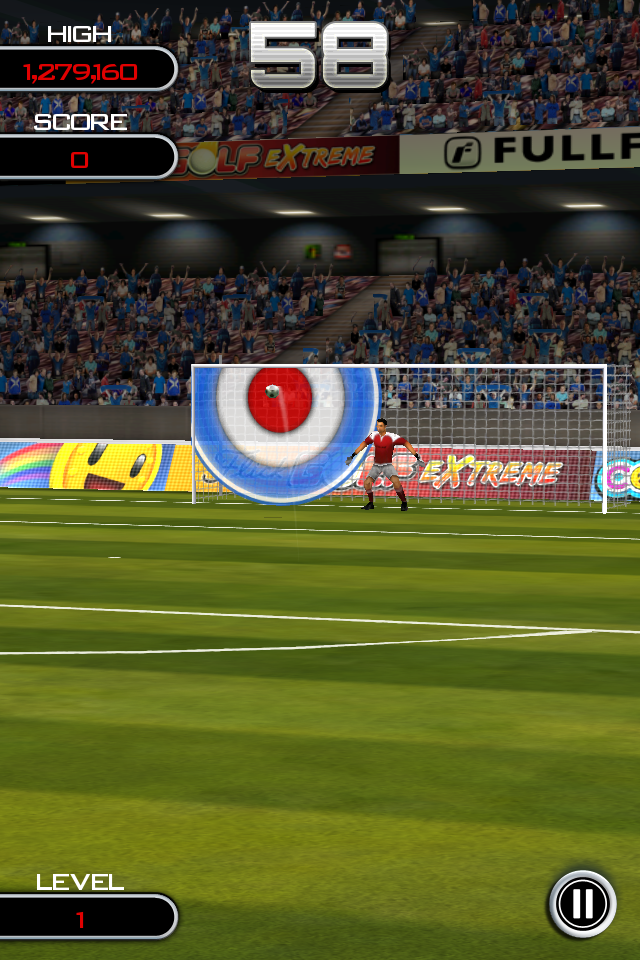 Test flicksoccer quickshot