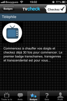 test TV Check badge 2