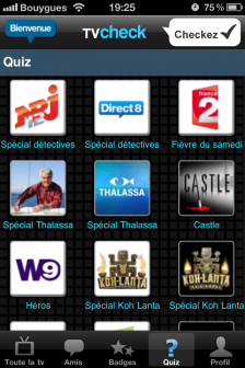 test TV Check quizz