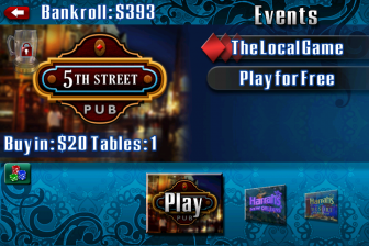 test wsop choix du lieu