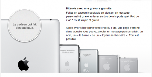 Gravure iPod