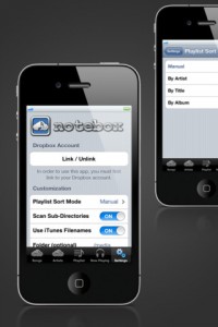 notebox-dropbox-audio-player