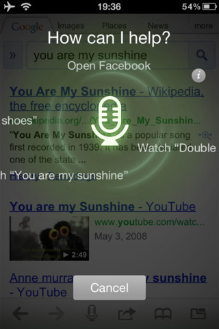 Dolphin Browser fonction vocale