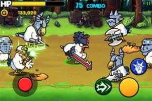 Chicken Revolution Warrior resultat 300x200 Les bons plans de l’App Store ce dimanche 30 Décembre 2012