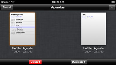 Agenda-Maker